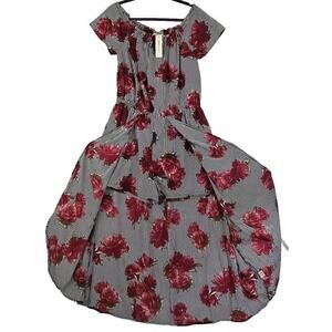 Speed Control ~Woman Size L~ Multicolor Floral Print Dress/Shorts NWT